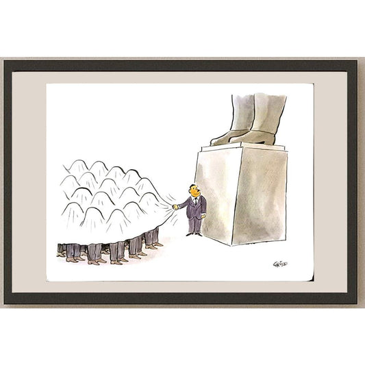 Christo Komarnitski 33x23cm Orijinal Karikatür BOD05981