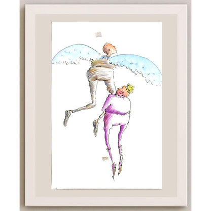 Tsocho Peev 29x21cm Orijinal Karikatür BOD05984