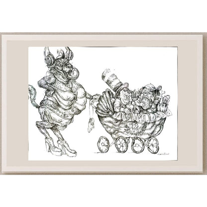 Oscar Camilo De Las Flores 28x22cm Orijinal Karikatür BOD05991