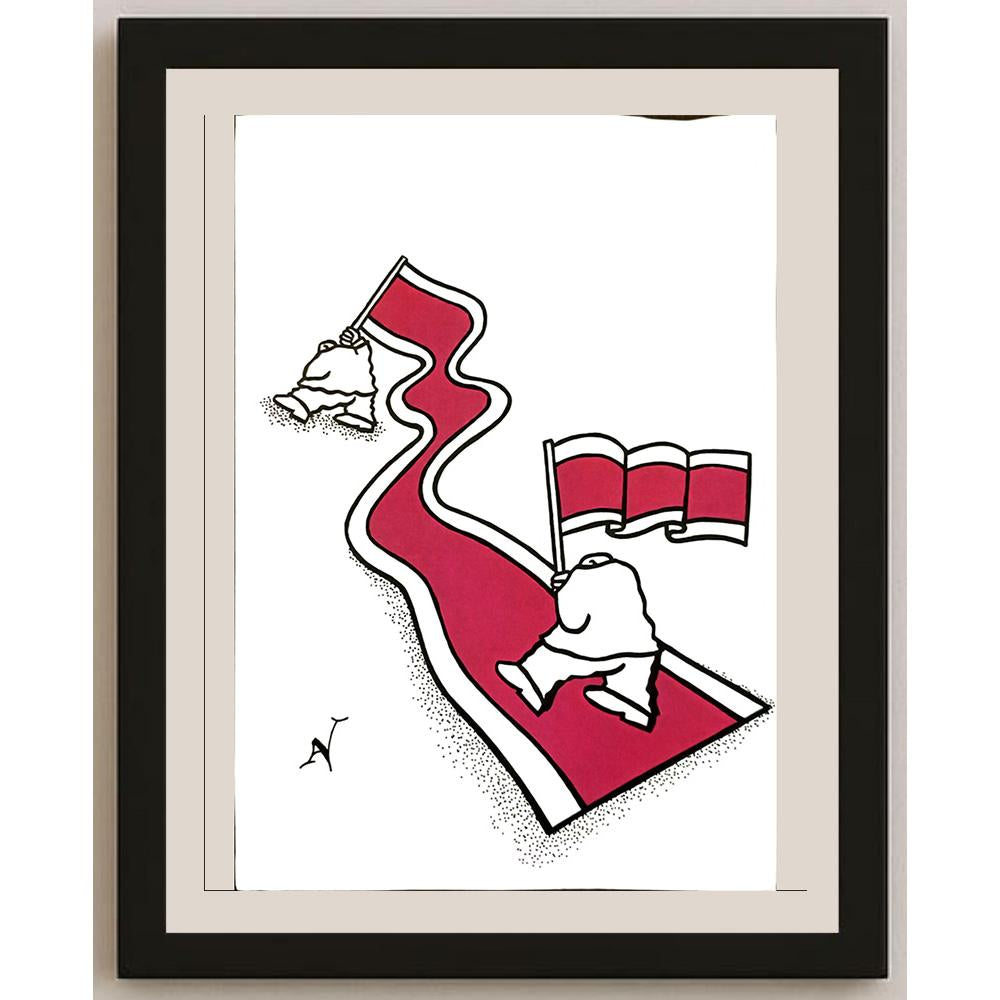 Andrey Sejan 29x21cm Orijinal Karikatür BOD05993