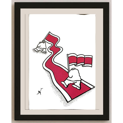 Andrey Sejan 29x21cm Orijinal Karikatür BOD05993