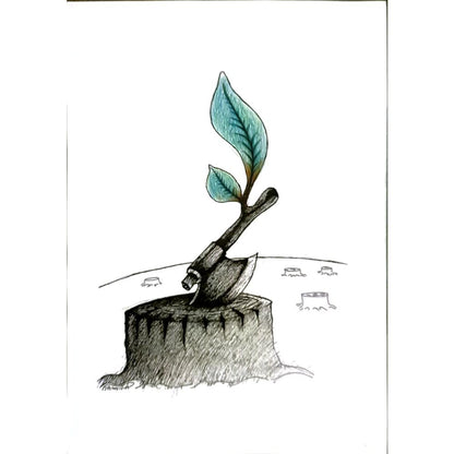 Ramin Rezaie 29x21cm Orijinal Karikatür BOD06000