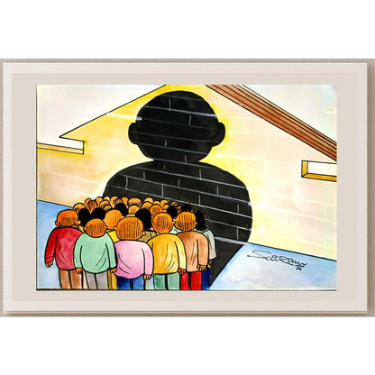 Sairam Akundi 29x21cm Orijinal Karikatür BOD06022