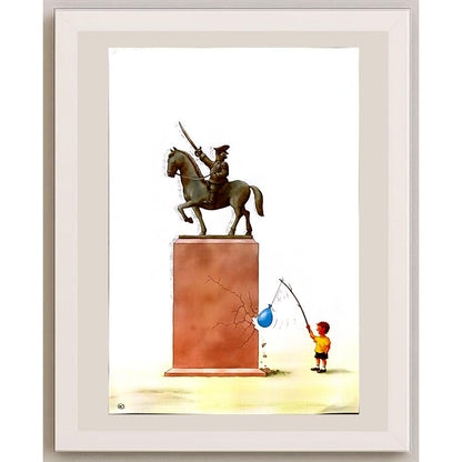Yuri Ochakovski 43x30cm Orijinal Karikatür BOD06033