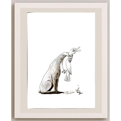 Hikmet Cerrah 43x30cm Orijinal Karikatür BOD06034