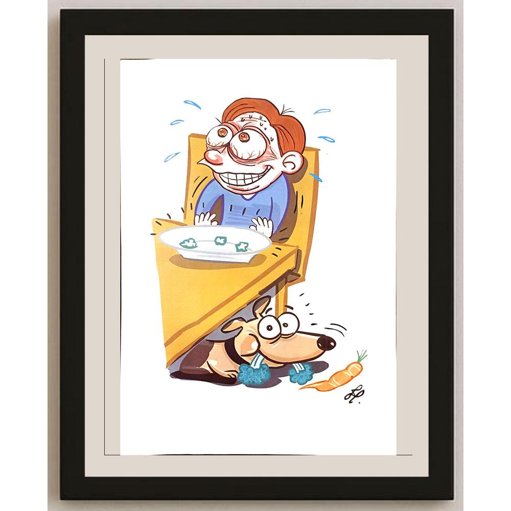 Fabio Silva 43x30cm Orijinal Karikatür BOD06035