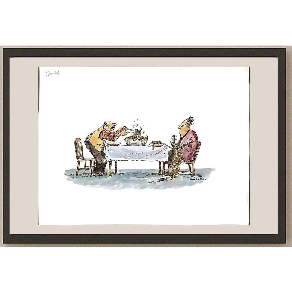 Bill Stott 43x30cm Orijinal Karikatür BOD06040