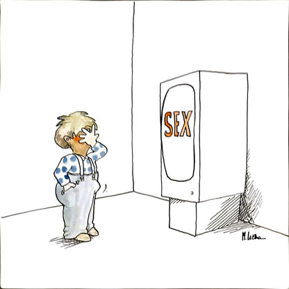 Milan Licina 30x30cm Orijinal Karikatür BOD06041