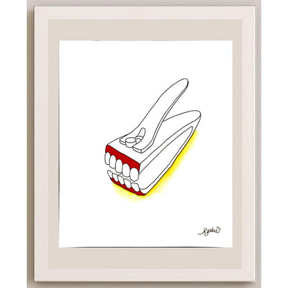 Lee Dae Ho 33x28cm Orijinal Karikatür BOD06042