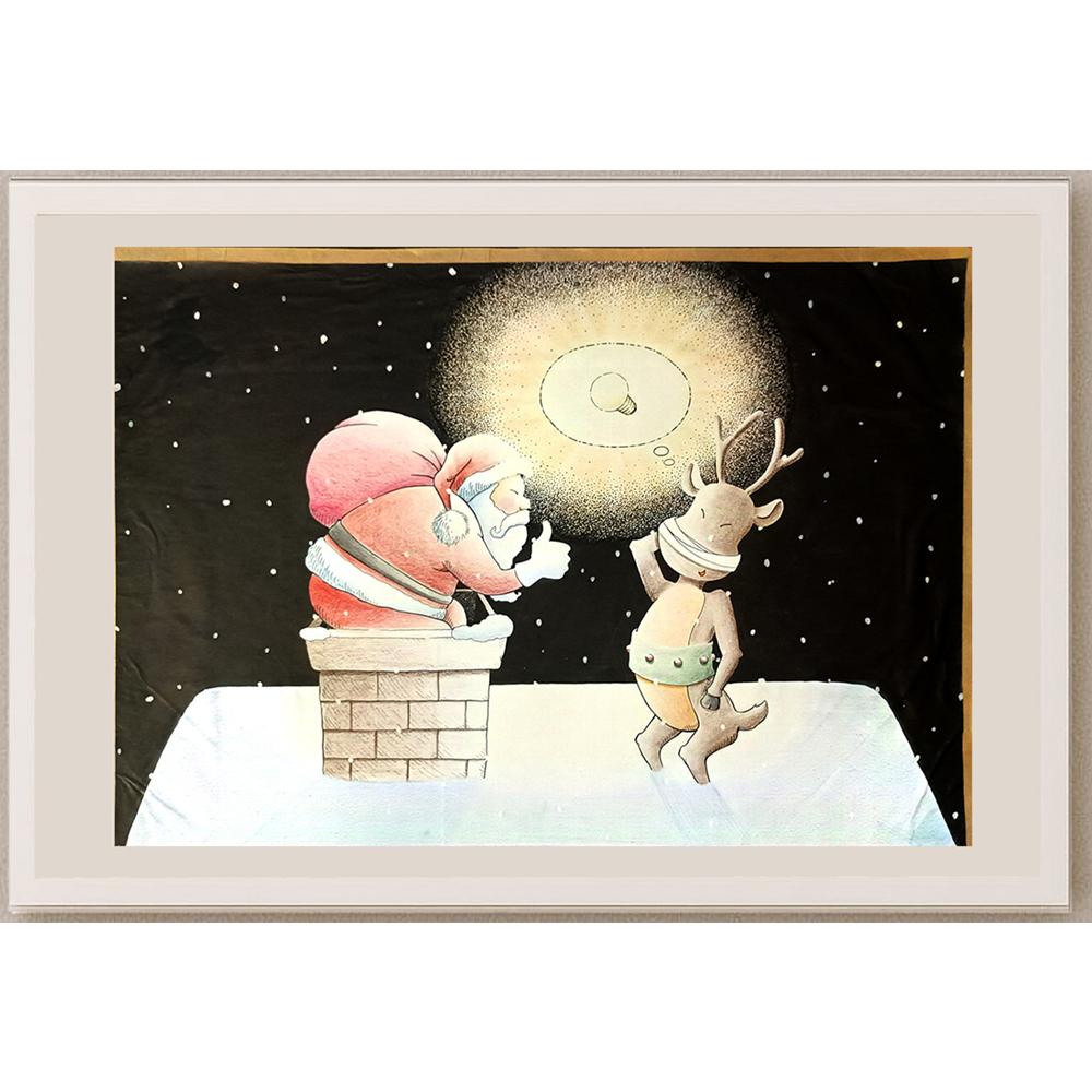 Eun Young Kim 43x30cm Orijinal Karikatür BOD06059