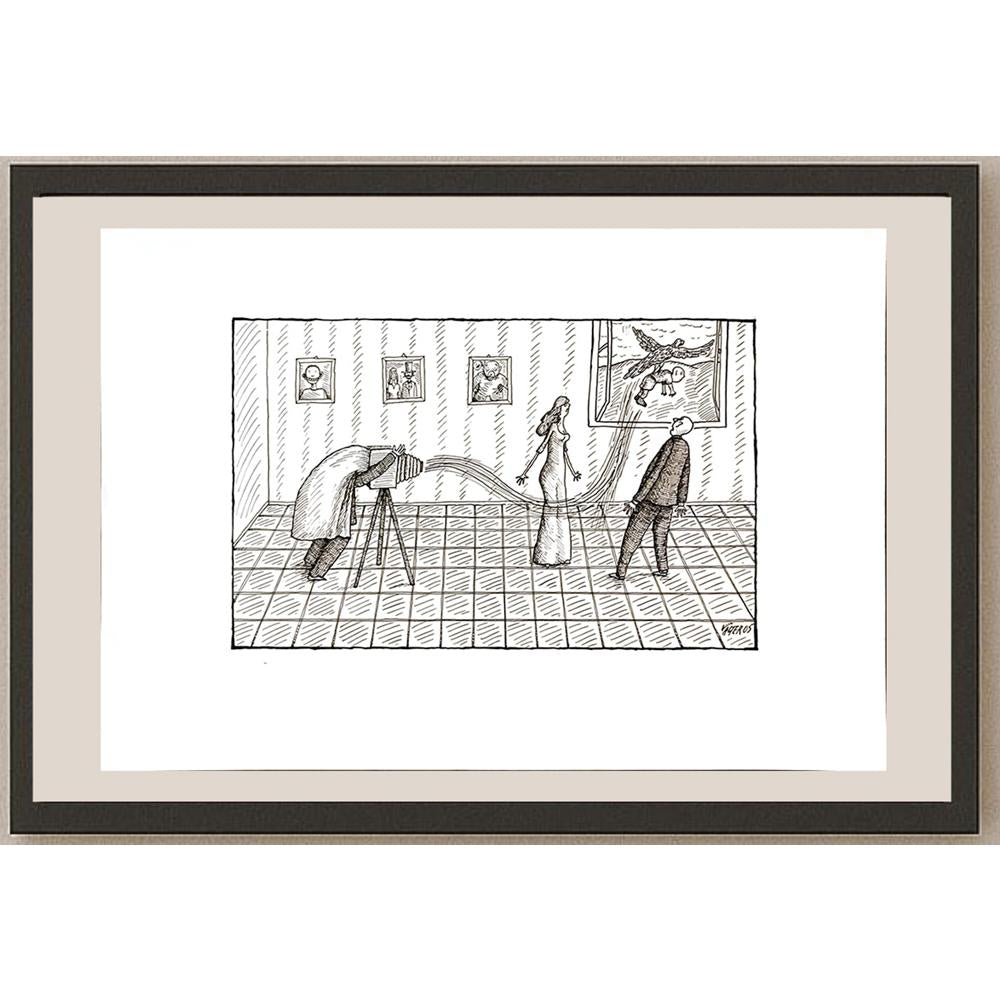 Jano Valter 43x30cm Orijinal Karikatür BOD06062