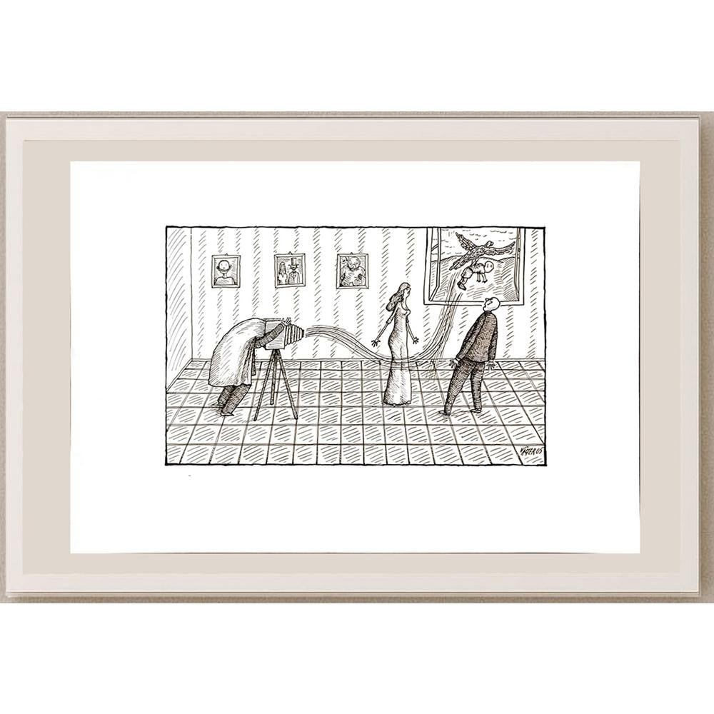Jano Valter 43x30cm Orijinal Karikatür BOD06062