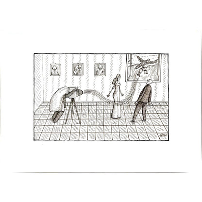 Jano Valter 43x30cm Orijinal Karikatür BOD06062