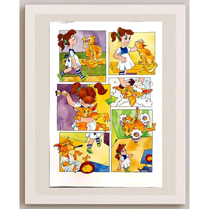 Mirontchyj Laime 43x30cm Orijinal Karikatür BOD06064
