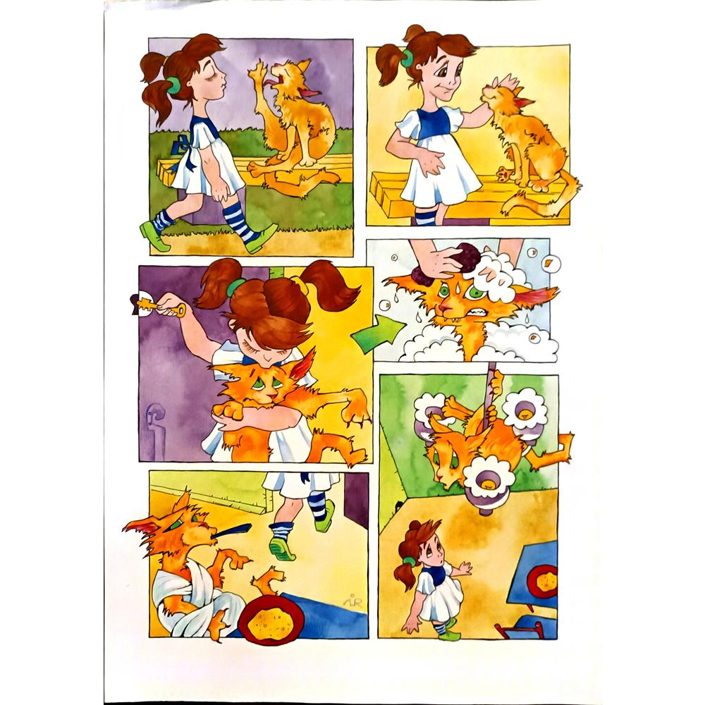Mirontchyj Laime 43x30cm Orijinal Karikatür BOD06064