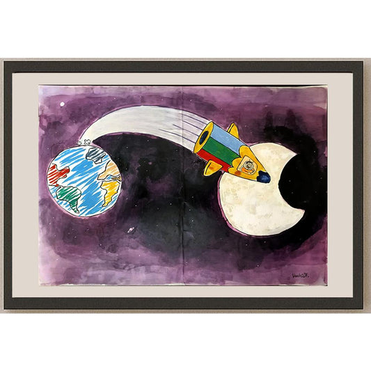 Valdecio Cesar De Andrade 43x30cm Orijinal Karikatür BOD06074