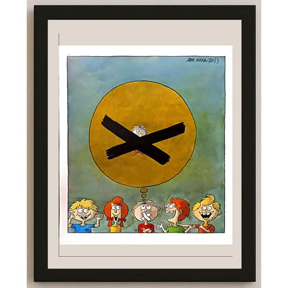 Mihajlov Delcho 33x30cm Orijinal Karikatür BOD06075