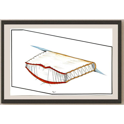 Khosro Javaherkalam 29x21cm Orijinal Karikatür BOD06084