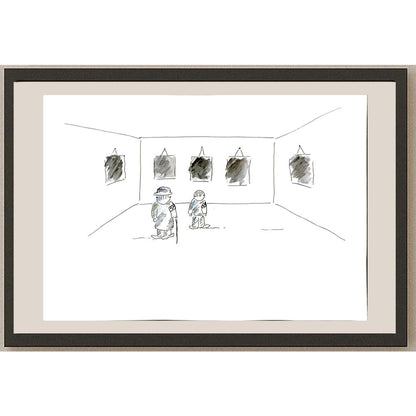Hanieh Semsar Hasanpoor 29x21cm Orijinal Karikatür BOD06085
