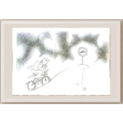 Amin Dast Bola 22x21cm Orijinal Karikatür BOD06089