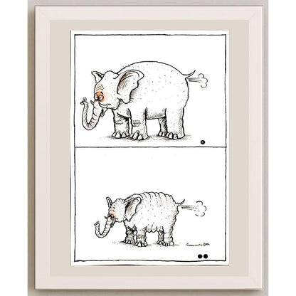 Vadim Siminoga 29x21cm Orijinal Karikatür BOD06096