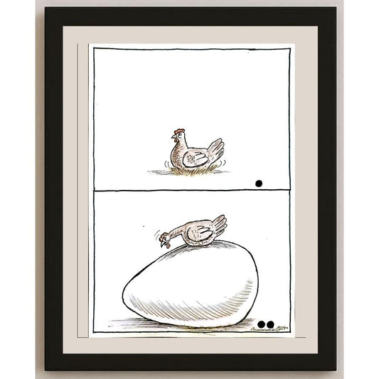 Vadim Siminoga 29x21cm Orijinal Karikatür BOD06097