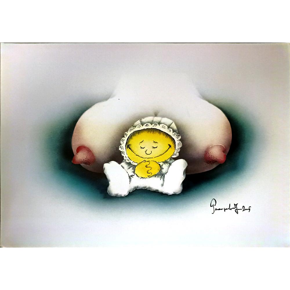 Jovan Prokopljevic 29x21cm Orijinal Karikatür BOD06102