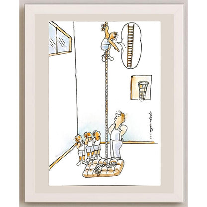 Tode Blazevski 29x21cm Orijinal Karikatür BOD06112