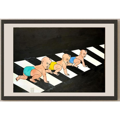 Mihai Danielescu 29x21cm Orijinal Karikatür BOD06134