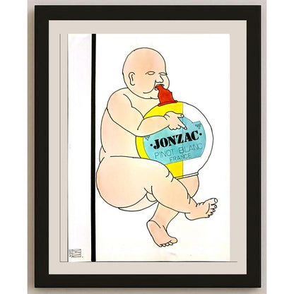 Mihai Danielescu 29x21cm Orijinal Karikatür BOD06135