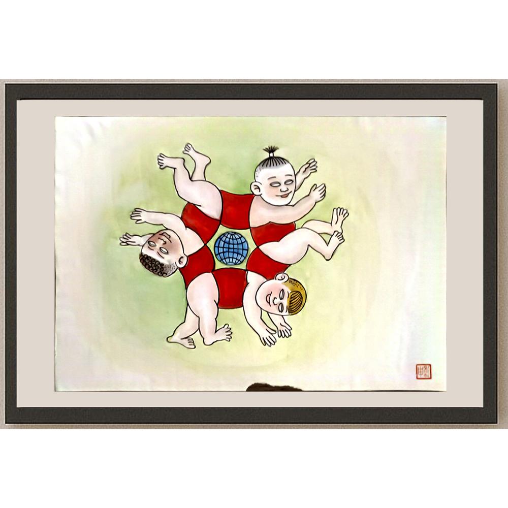 Sun Shen Ying 29x21cm Orijinal Karikatür BOD06163