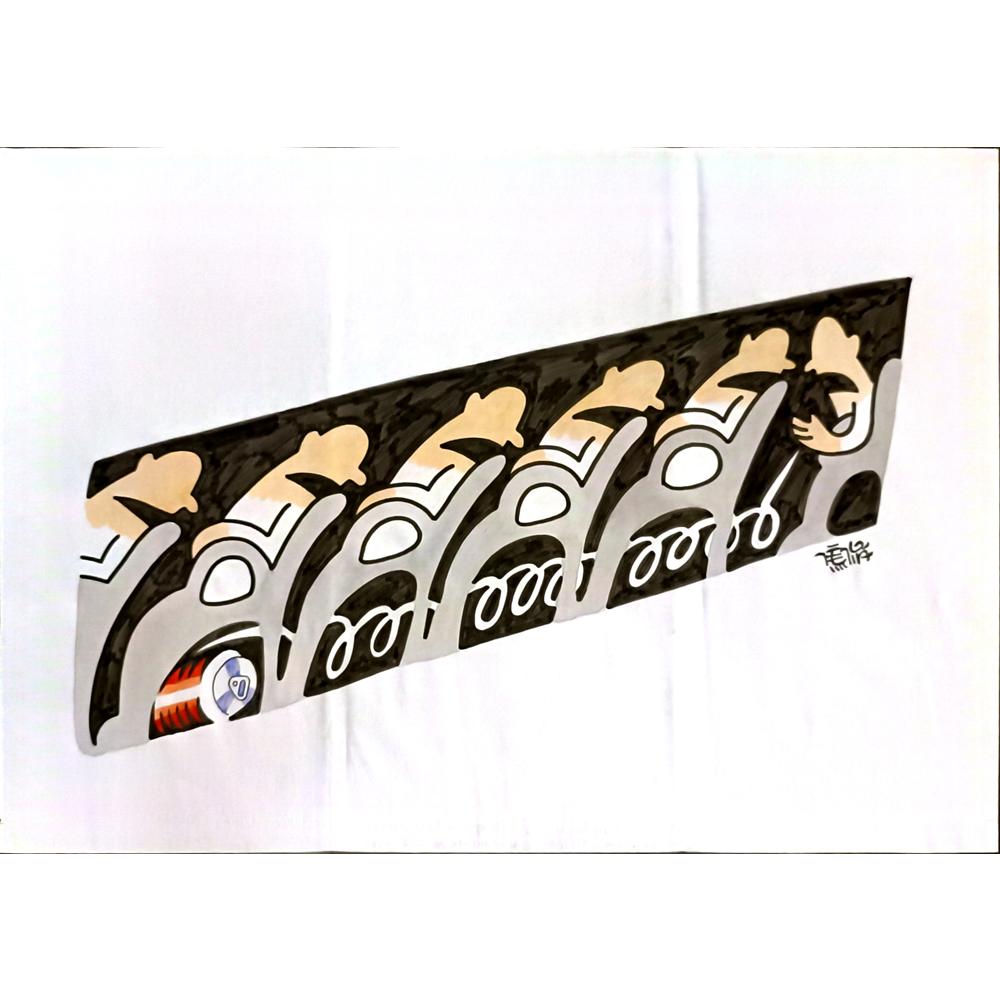 Jiao Jun 29x21cm Orijinal Karikatür BOD06181