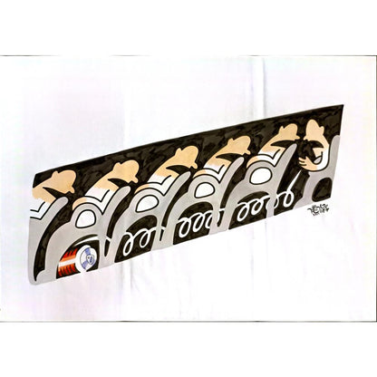 Jiao Jun 29x21cm Orijinal Karikatür BOD06181