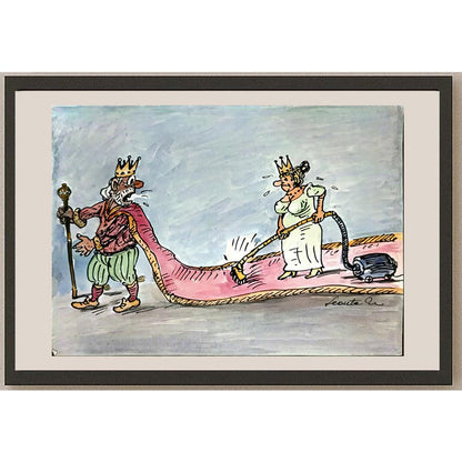 Leonte Nastase 29x21cm Orijinal Karikatür BOD06190
