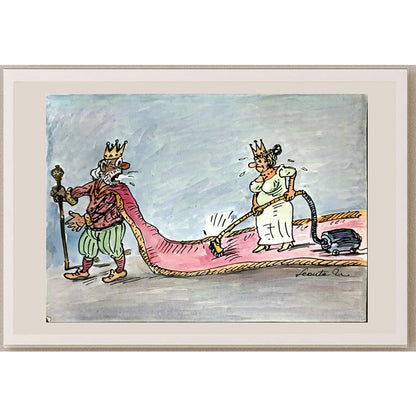 Leonte Nastase 29x21cm Orijinal Karikatür BOD06190