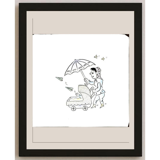 Wea Yukai 21x21cm Orijinal Karikatür BOD06191