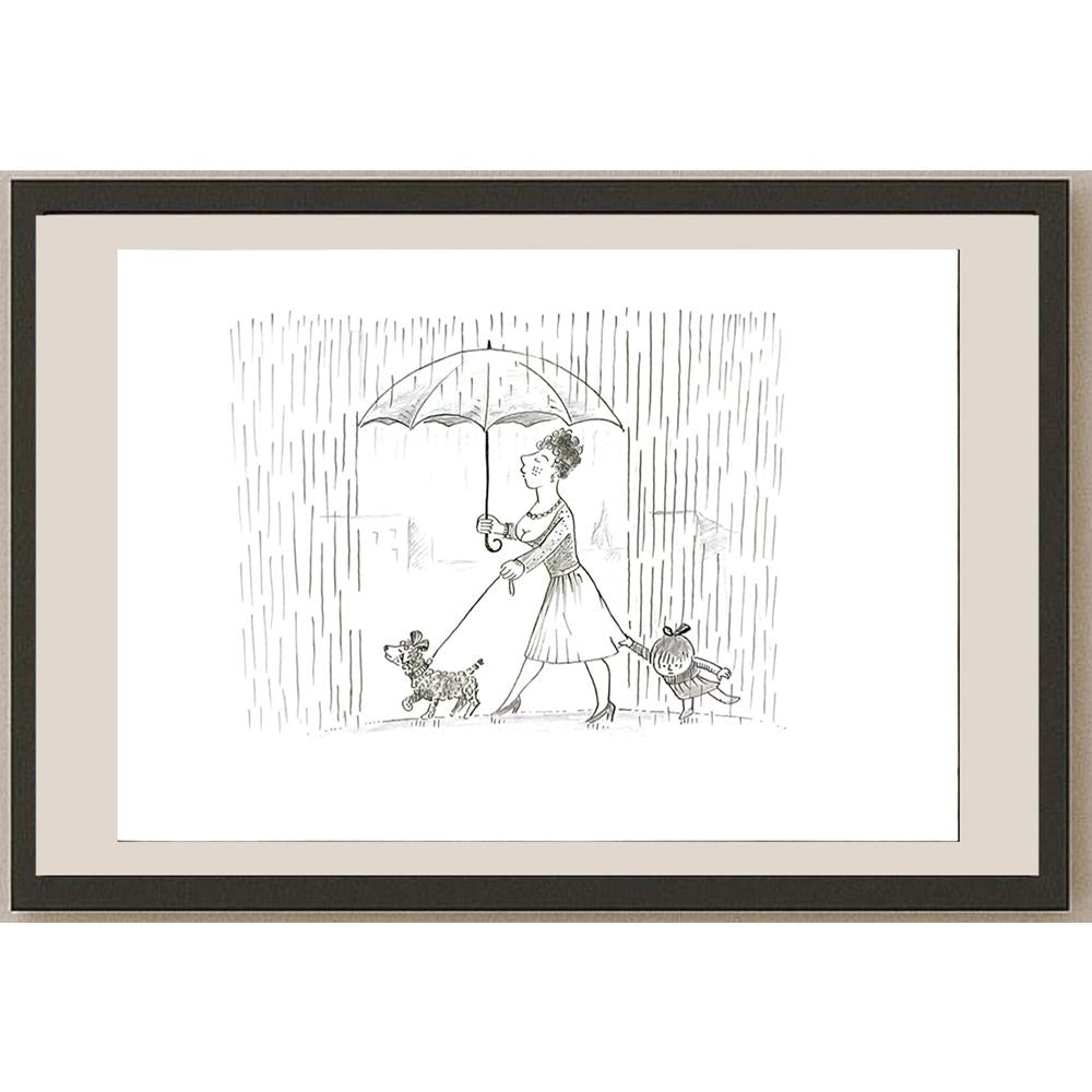 Wolfgang Schlegel 29x21cm Orijinal Karikatür BOD06200