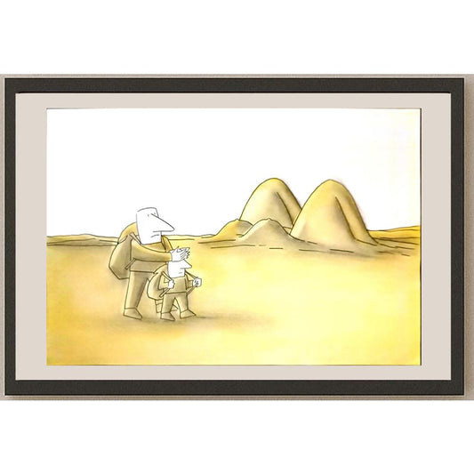 Lubica Konkova 29x21cm Orijinal Karikatür BOD06215