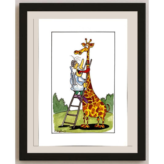 Tadeusz Krotos 29x21cm Orijinal Karikatür BOD06222
