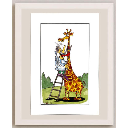Tadeusz Krotos 29x21cm Orijinal Karikatür BOD06222