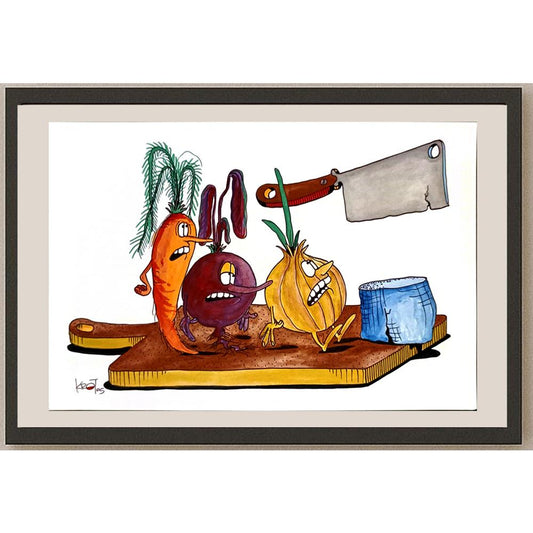 Tadeusz Krotos 29x21cm Orijinal Karikatür BOD06226