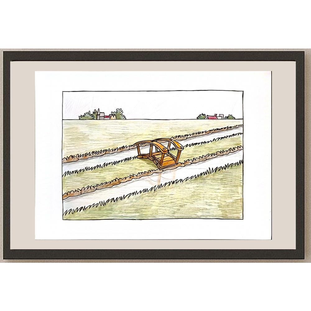Luc Vernimmen 29x21cm Orijinal Karikatür BOD06250