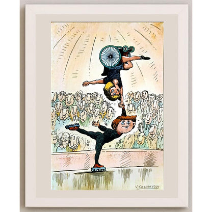 Vladimir Kazanevsky 29x21cm Orijinal Karikatür BOD06252