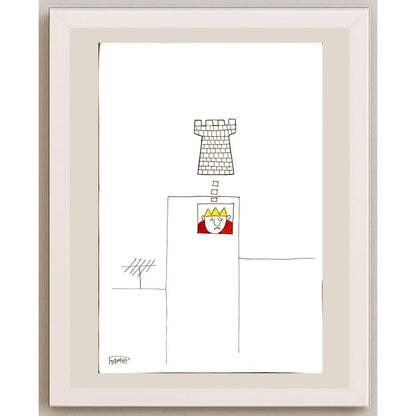 Song Jin Sheng 29x21cm Orijinal Karikatür BOD06260