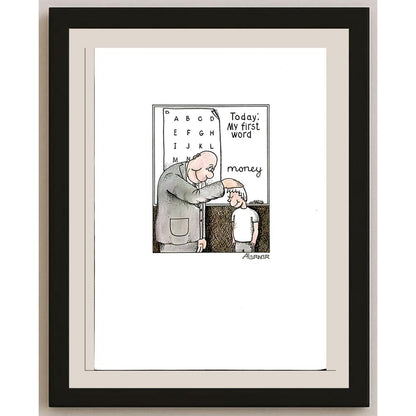 Anatoly Apchel 29x21cm Orijinal Karikatür BOD06267
