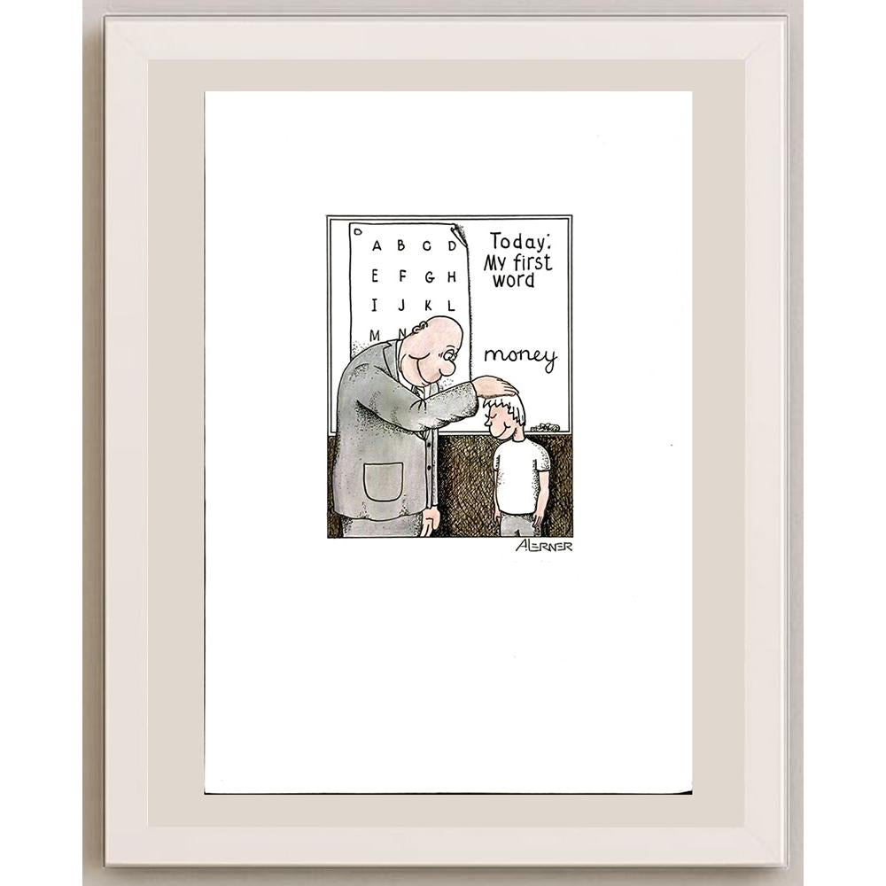 Anatoly Apchel 29x21cm Orijinal Karikatür BOD06267