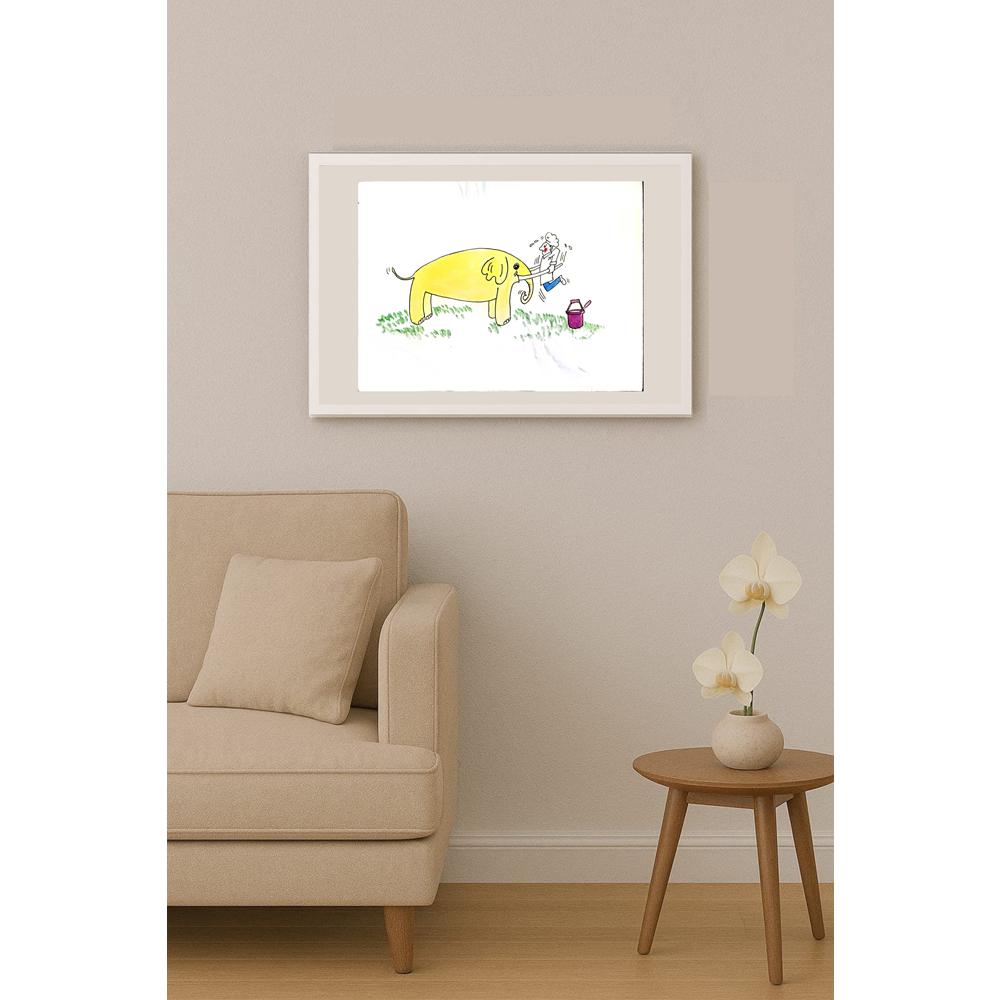 Xiang Liang 29x21cm Orijinal Karikatür BOD06278
