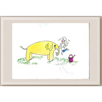 Xiang Liang 29x21cm Orijinal Karikatür BOD06278