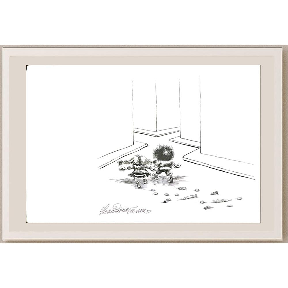 Goran Celicanin 29x21cm Orijinal Karikatür BOD06292