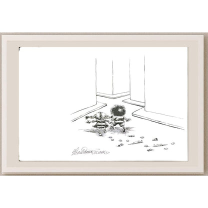 Goran Celicanin 29x21cm Orijinal Karikatür BOD06292